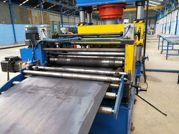Kekuatan Tinggi Corrugated Steel Panel Roll Forming Machine Untuk Highway Railway Culvert