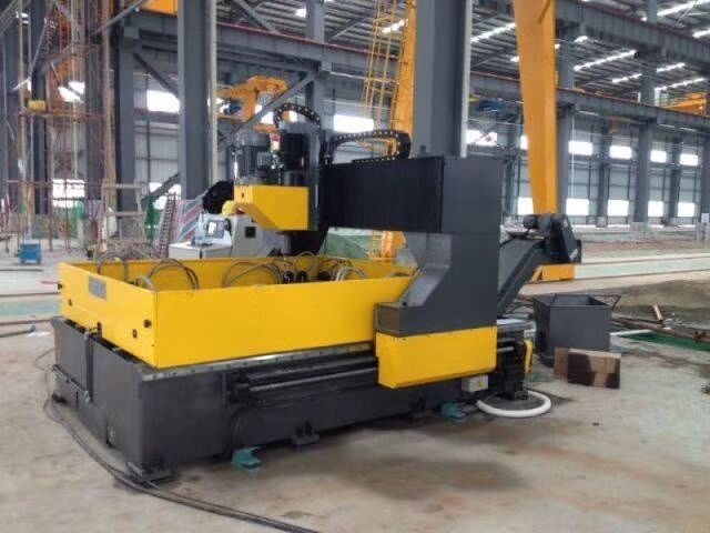 Presisi Tinggi Kualitas Baik CNC Gantry Plat Drilling Machine Untuk Logam Flange Model PZ2016