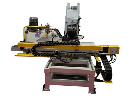 High Precision Automatic CNC Metal Sheet Punching Boring and Marking Machine Peralatan Pengeboran Lubang Plat Logam