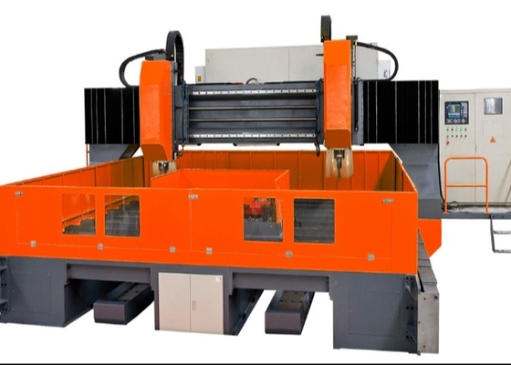 Mesin Bor CNC Bergerak Gantry Tipe G PZ4040/2 Tumpang Tindih Material Ketebalan Maksimal 100mm