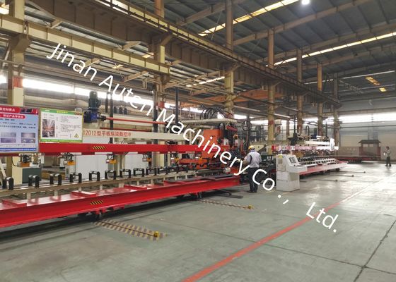 Digunakan untuk Lampu Truk Balok CNC Longitudinal Beam Punching Machine Lembar Metal Processing Line