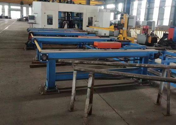 Rentang Lebar H Beam 100-500mm Mesin Bor CNC Seri BHD Kecepatan Pakan Spindel 0-10m/Min