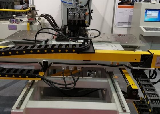 Mesin Pengeboran Spindel CNC dengan Langkah 180mm untuk Pengeboran Pelat Logam Industri