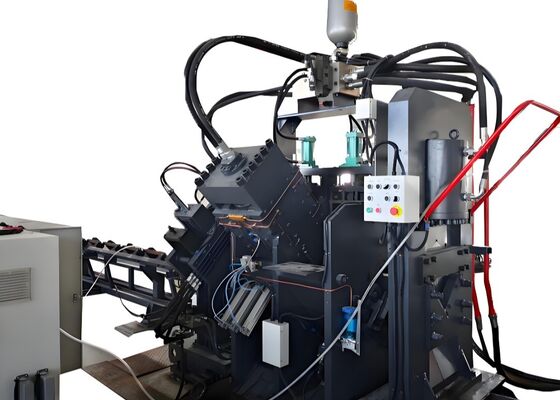 2200/4300KN kekuatan pemotongan CNC Angle Punching Shearing Steel Tower Line Produksi 18 Surat Per Grup