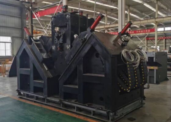 Telecom Tower Manufacturing CNC Angle Tower Production Line Substation Structure Manufacturing