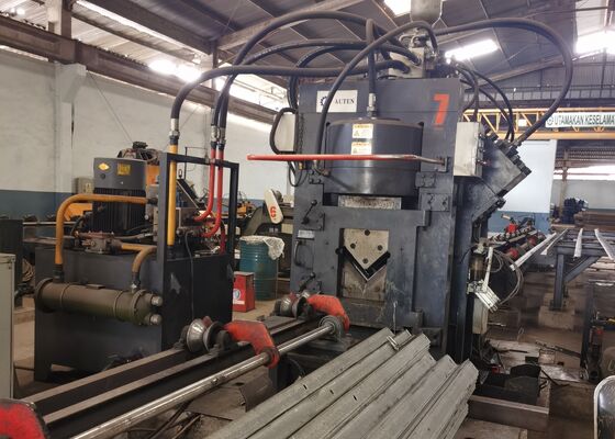 Φ26х20mm Max Punching Mesin Punching Sudut CNC Industri Dengan Penandaan Otomatis