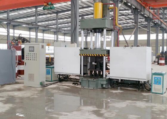 3 Axis Cnc Heating Bending Machine Untuk Angle Plate Dengan Kontrol Hidraulik