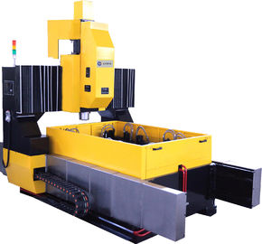 Kecepatan Tinggi CNC Plat Drilling Tapping Dan Milling Machine Untuk Flange Lembaran Logam