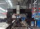 Gantry Movable CNC Large Welded H Beam Drilling Machine Line Tiga Sisi