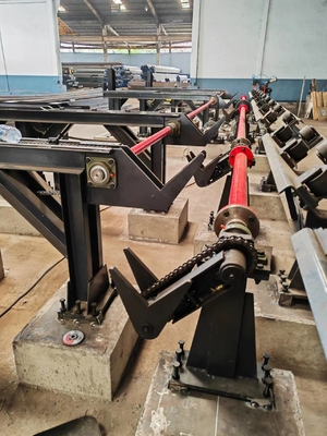 Perbaikan CNC Kecepatan Tinggi Sudut Berat Punching Marking Shearing Machine Line Model JNC2020Q