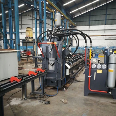 26mm Lubang Diameter 3 Punching Kepala CNC Angle Punching / Mesin Pemotong