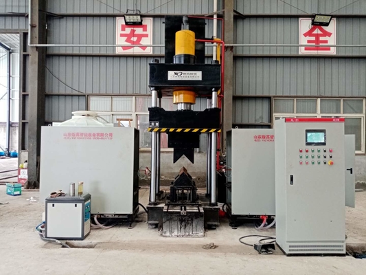 Model HQ250-700 CNC sudut baja Pemanasan dan Bending Mesin