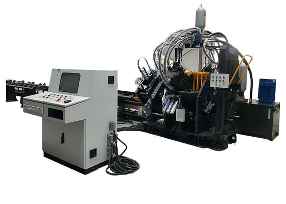 Mesin Angular Steel Tower Industri CNC Angular Line untuk Punching Marking dan Pemotongan