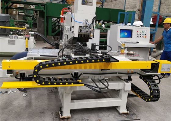 High Precision Automatic CNC Metal Sheet Punching Boring and Marking Machine Peralatan Pengeboran Lubang Plat Logam