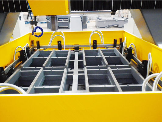 Mesin Bor Pelat CNC Umpan Motor Servo 1500×8000mm Ukuran Benda Kerja Maksimum untuk Berbagai Ukuran dan Ketebalan Pelat