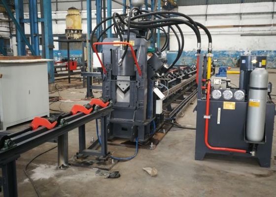 Mesin Pemotong Penanda Pengeboran Hidraulik CNC Otomatis Kecepatan Tinggi 3 Sumbu CNC Pelat Penghubung Baja Pengeboran Sudut untuk Komunikasi