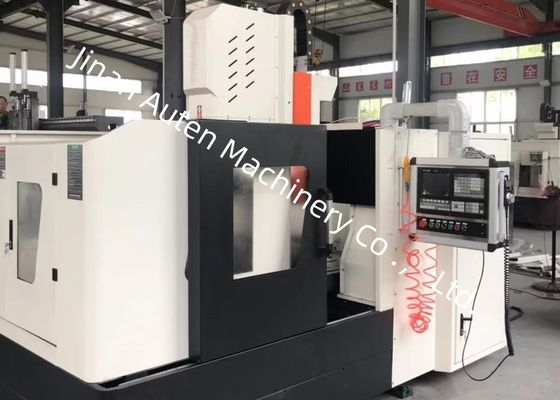 Mesin Pengeboran dan Penggilingan Pelat CNC 1000 X 1000mm Kecepatan Tinggi Untuk Pengerjaan Komponen Pelat / Struktural Volume Tinggi