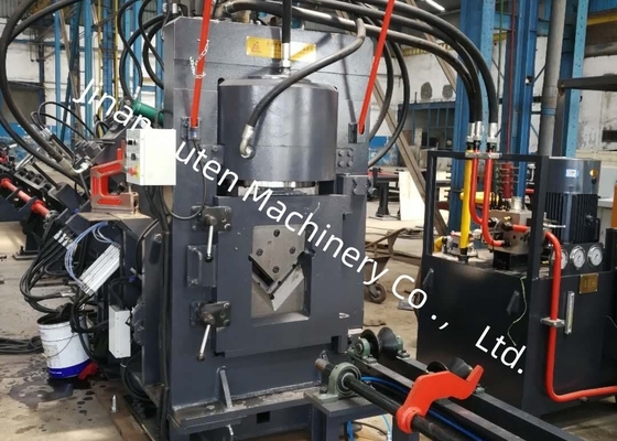 2 Pukulan Per Sisi Mesin Garis Pukulan Penandaan dan Pengguntingan Sudut CNC Mesin 630KN Gaya Pukulan
