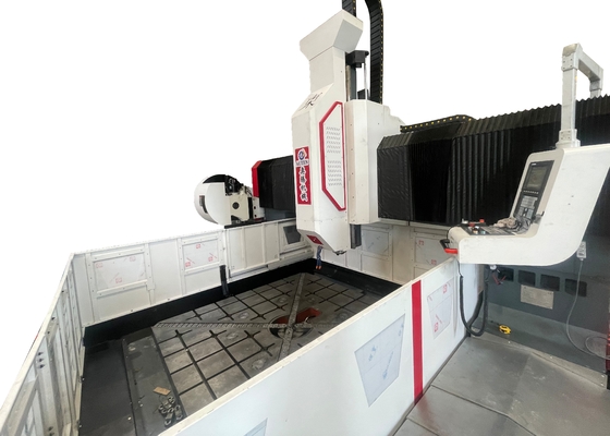 T Slot Lebar 28mm Flange Mesin Pengeboran Plat CNC 100mm Max Diameter