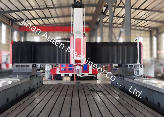 100mm Gantry Tinggi Performa Tinggi Mesin Pengeboran Plat CNC 22kw Servo Spindle Motor Power