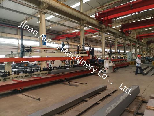 Digunakan untuk Lampu Truk Balok CNC Longitudinal Beam Punching Machine Lembar Metal Processing Line