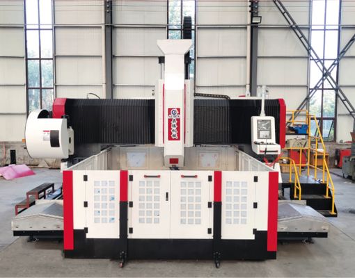 M3-M30 Tapping Diameter CNC Gantry Plate Drilling Machine Untuk Tube Sheet Flange