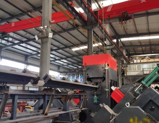 Mesin Pengeboran Dan Penandaan Baja Sudut CNC Otomatis Dengan Spindle 6000 RPM
