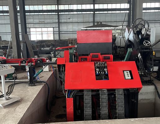 Mesin Pengeboran Dan Penandaan Baja Sudut CNC Otomatis Dengan Spindle 6000 RPM
