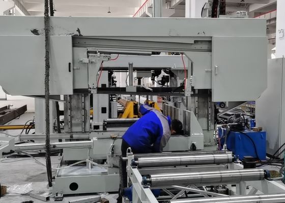 Mesin Pengeboran Balok CNC 3D Ukuran Maksimal Lebar X Tinggi 1250x600mm, Diameter Lubang Maksimal 40mm