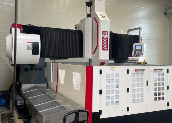 2525BT50 Heavy-Duty Split CNC Gantry Drilling Milling Machine 30KW Servo Spindle Motor Power