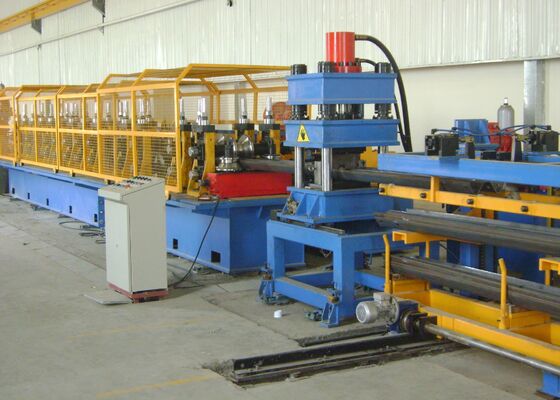 Highway Two-Wave Guardrail Cold Bending Roller Forming Machine ≤500mm Lebar Strip Baja