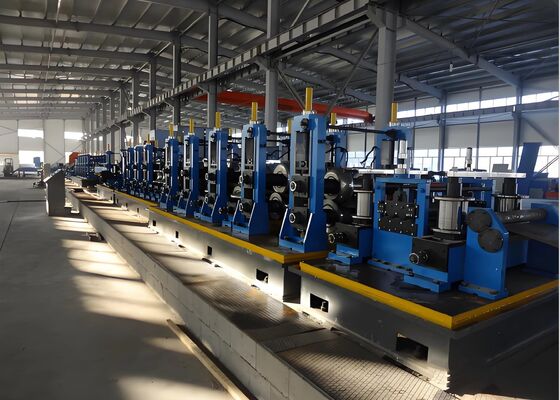 120-150 Pieces/Hour Efficiency Round Pipe Roller Forming Machine 90KW Installed Capacity