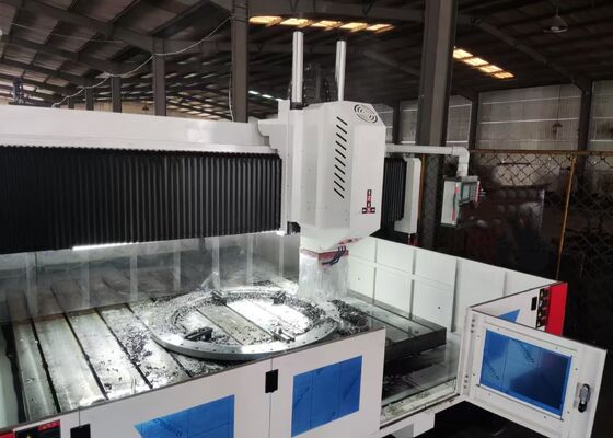 Mesin pengeboran otomatis CNC untuk industri pembuatan kapal