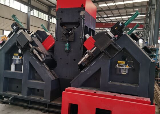 40mm Pengeboran Diameter CNC Angle Steel Punching Shearing Machine