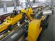 CNC Angle Bar Punching Shearing Machine Menghemat Bahan Baku Presisi Posisi Tinggi
