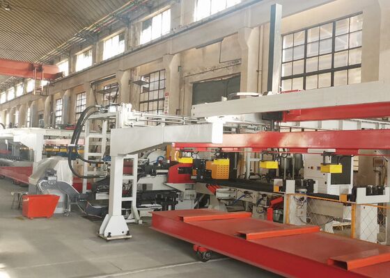 Kendaraan Konstruksi Digunakan CNC Truk Ringan Lantai Pengolahan Logam
