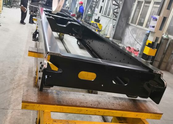 Kendaraan Konstruksi Digunakan CNC Truk Ringan Lantai Pengolahan Logam