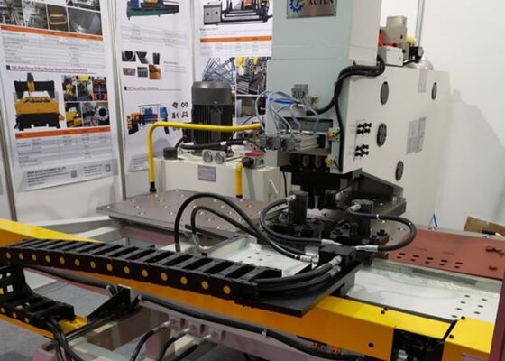 Model BNC100 Cnc Connecting Plate Punching Machine For Bridge Steel Structure Industries