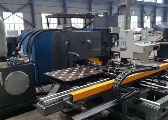 50mm Max. Drilling Diameter Cnc Plate Punching Machine For Steel Plate Components