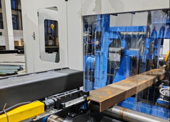40mm Max Diameter Pengeboran CNC Mesin Pengeboran H Beam Kecepatan Tinggi Untuk Bagian Saluran
