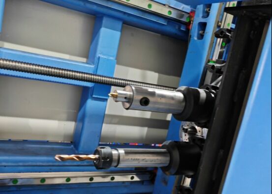 40mm Max Diameter Pengeboran CNC Mesin Pengeboran H Beam Kecepatan Tinggi Untuk Bagian Saluran