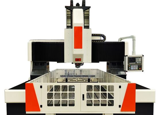 Mesin Pengeboran Plat Cnc yang Digunakan 20/30KW Servo Spindle Motor Power