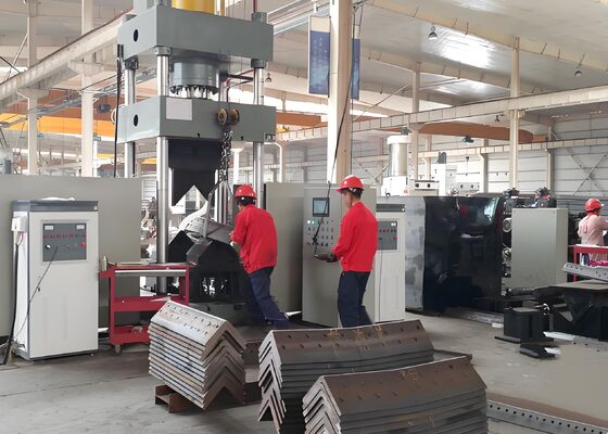 3 Axis Cnc Heating Bending Machine Untuk Angle Plate Dengan Kontrol Hidraulik