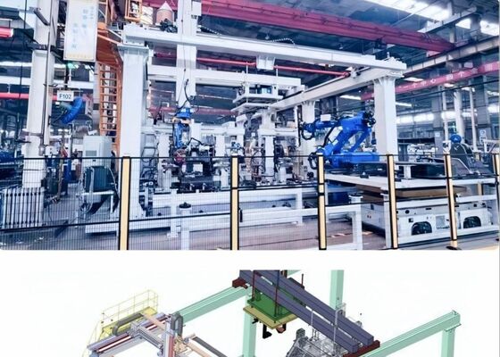 1465mm,2010mm Rentang Lengan Stasiun Kerja Pengelasan Robot Kapasitas Beban 12KG