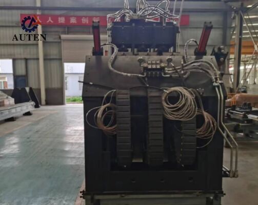 Mesin Pengeboran Sudut CNC 9 Poros Dengan Atomisasi Udara Pendingin Internal Kering
