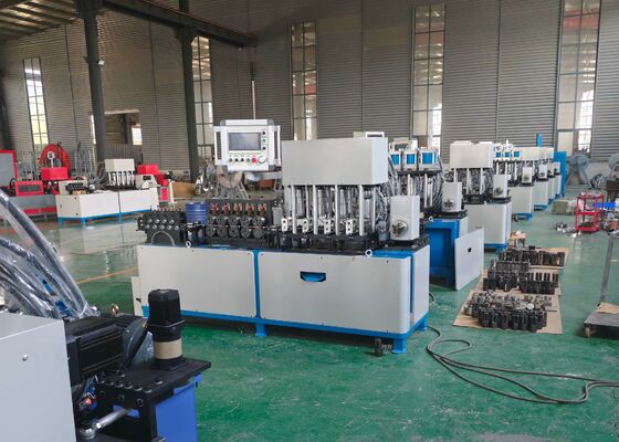 Mesin Pembentuk Cincin Besi Datar CNC Silinder Potong 150*50 Dimensi 2.2×1.6×1.8m