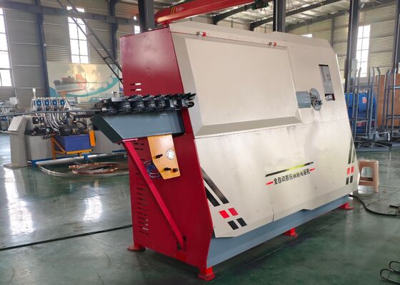 Mesin Pembentuk Cincin Besi Datar CNC Silinder Potong 150*50 Dimensi 2.2×1.6×1.8m
