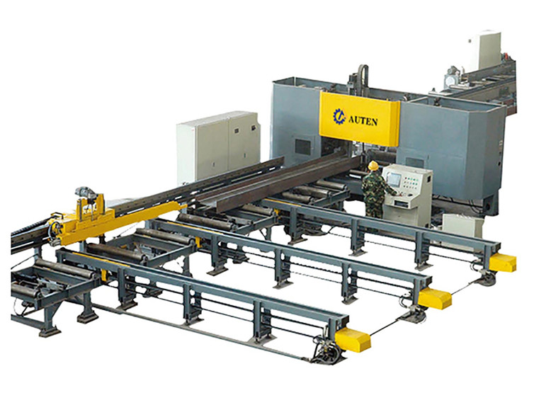 Otomatis Kecepatan Tinggi 3D CNC H Beam Drilling Machine Cnc Drilling ...