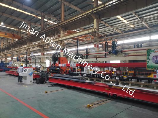 CNC Truck Beam High-Strength Automotive Punching Machine Processing Line Dalam Kendaraan Komersial