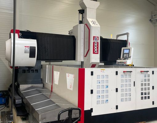 2000x2000mm Ukuran workpiece Mesin Pengeboran CNC Kecepatan Tinggi Untuk Plat Dan Lembar Tabung